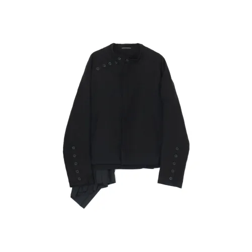 Yohji Yamamoto SS24 Куртки и Пальто Мужской Черный