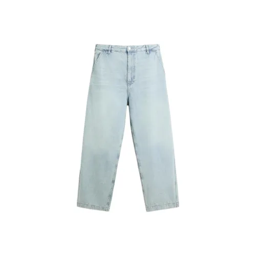 ZARA Light Blue Men's Jeans ZARA Светло-голубые мужские джинсы