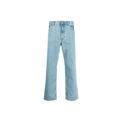 A.P.C SS22 Прямой крой Брюки Джинсы Мужские Синие