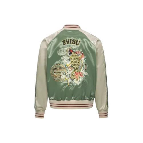 EVISU Светло-зеленые мужские куртки