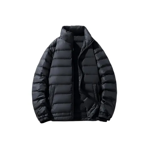 SNOW FLYING Пуховик для Осеннего и Зимнего Унисекс Яркий Черный