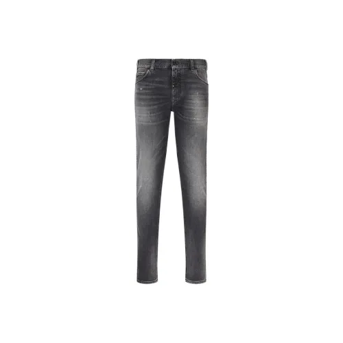 EMPORIO ARMANI Серые Мужские Джинсы