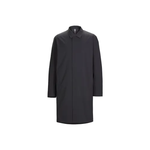 Arcteryx SS24 Veilance Collection Incenter Пальто Тренчкот Мужской Черный