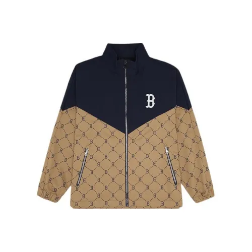 MLB SS24 Куртки Пальто Унисекс Темный Верблюжий