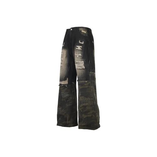 GBXM Черные Унисекс Джинсы