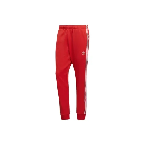 Adidas Originals ADICOLOR CLASSICS PRIMEBLUE Вязаные тренировочные брюки мужские красные