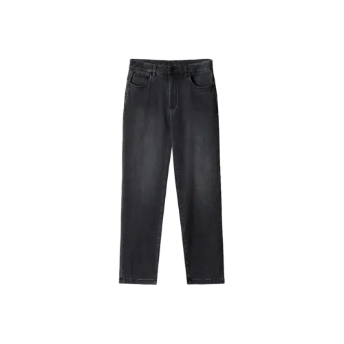 GOLDLION Джинсы Мужские Черные Серые