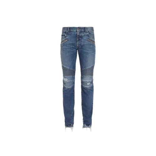 BALMAIN Blue Men's Jeans BALMAIN Синий Мужской Джинсы