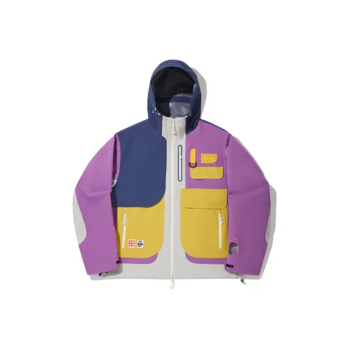 LINING x CHUMS Куртки и Пальто Мужской Katrina Фиолетовый