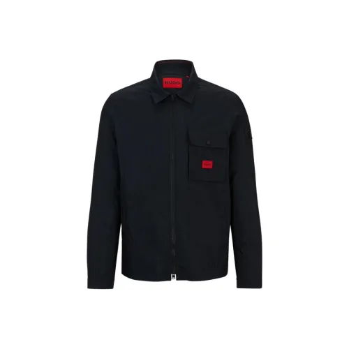 Hugo Boss SS24 Куртки и Пальто Мужской Черный