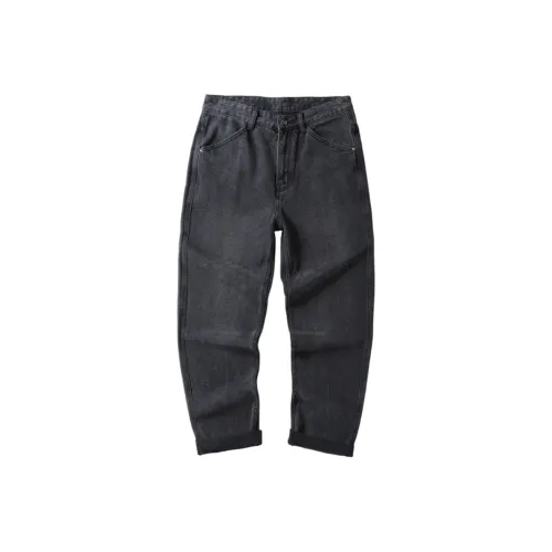 UKTK Черные Мужские Джинсы