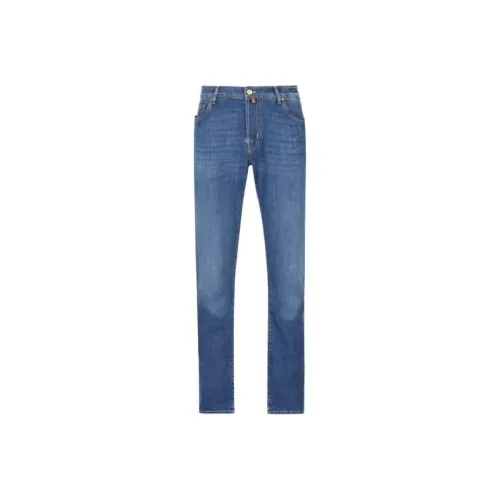 JACOB COHEN Джинсы Мужские Светло-Синий