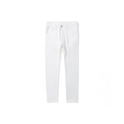 JUCY JUDY Белые Унисекс Джинсы