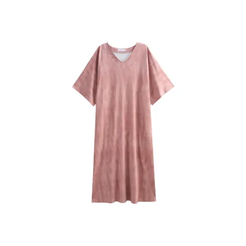 Same Language Ночная сорочка Женская Ягодный Розовый