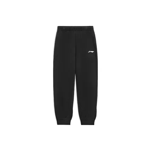 LINING Вязаные тренировочные брюки мужские новый стандартный черный