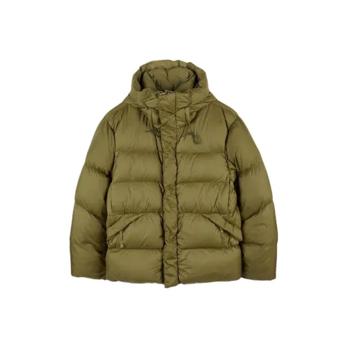 TEN C Olive Men's Down Jackets