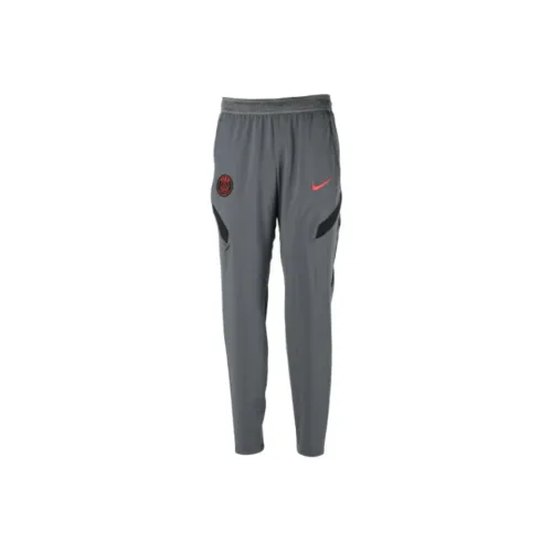 Nike Dri Fit Вязаные Тренировочные Штаны Мужские Серые