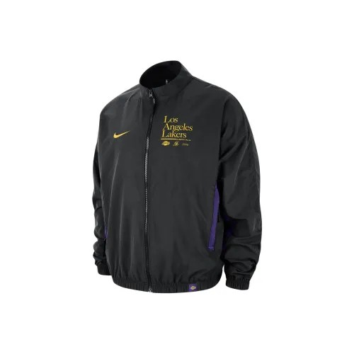 Nike Los Angeles Lakers DNA Courtside Куртки и Пальто Los Angeles Lakers Мужской Черный