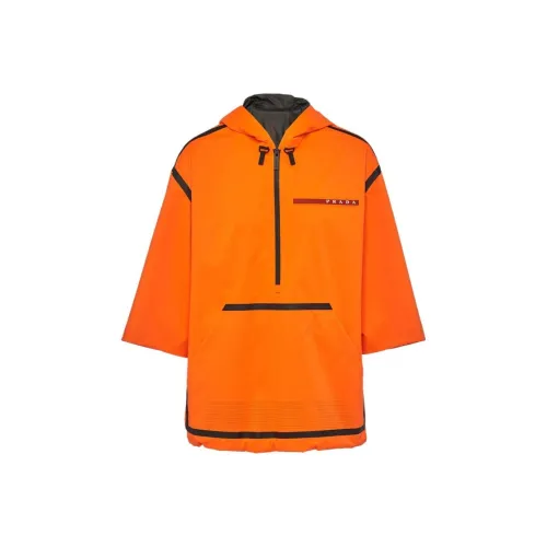 PRADA Куртки и Пальто Мужской Оранжевый