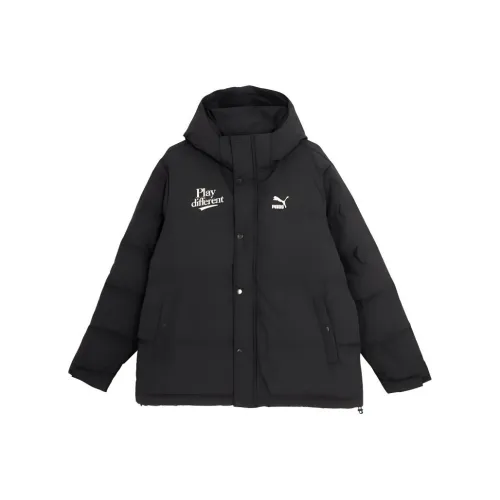 PUMA CLASSICS Унисекс Пуховик Унисекс Черный