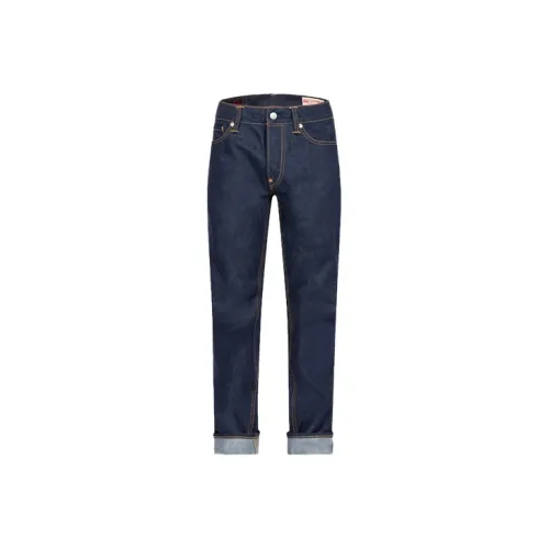 EVISU Джинсовый Синий Мужские Джинсы