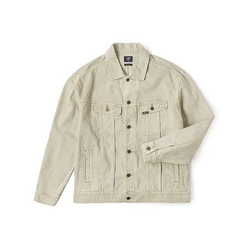 Lee Светлый Асфальт Серый Мужские Куртки