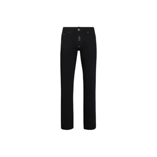 PHILIPP PLEIN Черные Мужские Джинсы