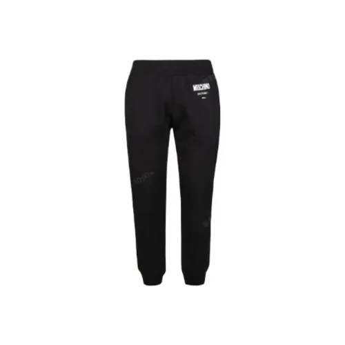 MOSCHINO Черные Мужские Вязаные Спортивные Штаны