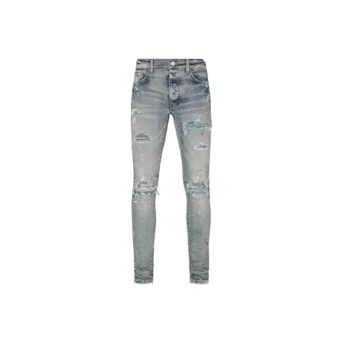 AMIRI Men's Blue Jeans AMIRI Мужские синие джинсы