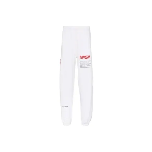HERON PRESTON Белые Унисекс Вязаные Тренировочные Брюки