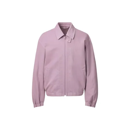 UNIQLO SS24 Куртки Пальто Мужской Розовый