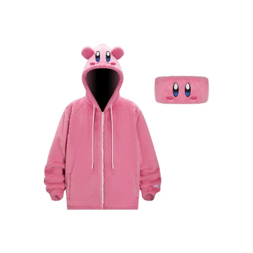 KAKAZZY Хлопковый пуховик унисекс розовый