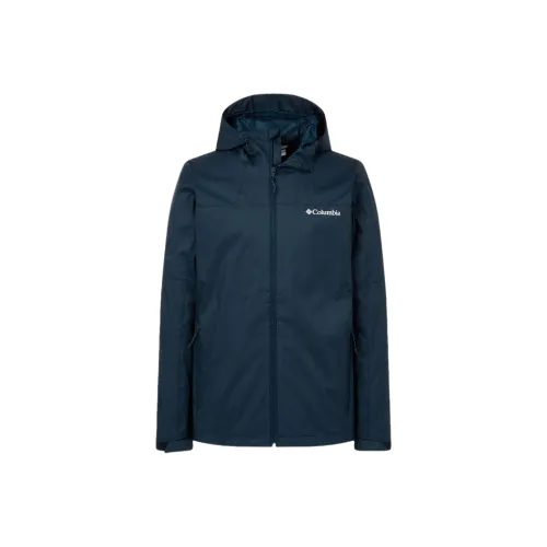 Columbia совместный бренд Внутренняя одежда Limits Куртки Пальто Мужской Темно-синий