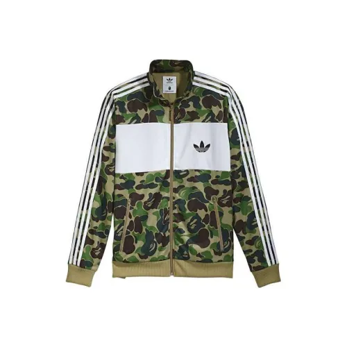 Adidas Originals Куртки и Пальто Унисекс Армейский Зеленый