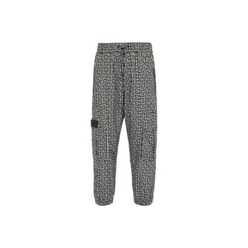 BALMAIN Черные Мужские Вязаные Спортивные Штаны