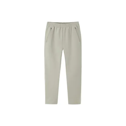 Anta Khaki Мужские Вязаные Тренировочные Штаны