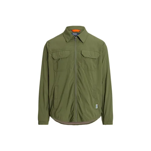 Polo Ralph Lauren SS24 Куртки Пальто Мужской Deep Шалфейно-зеленый
