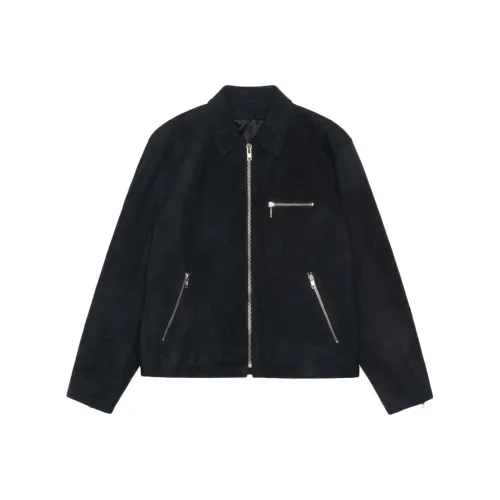 Stussy SS24 Bing Куртка Замша Куртки Пальто Унисекс