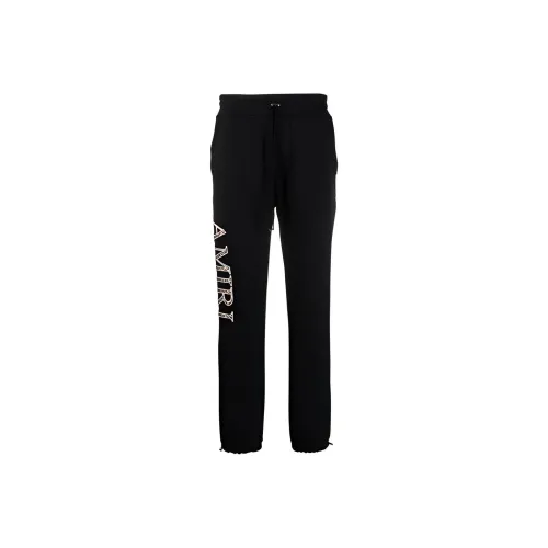 AMIRI Черные Мужские Вязаные Спортивные Штаны