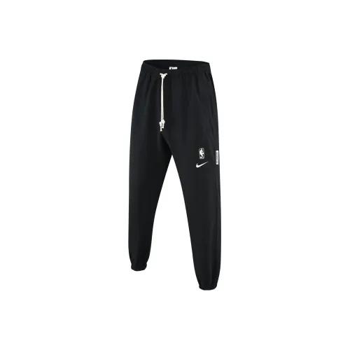 Найк Вязаные Тренировочные Штаны Мужские Черные