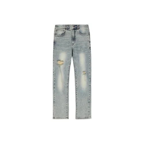 Ed Hardy Индиго Мужские Джинсы