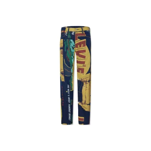 Levis Graffiti с принтом, мужские джинсы