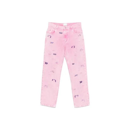 ISABEL MARANT Розовый Мужской Джинсы