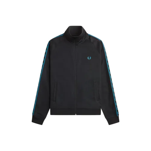 FRED PERRY Черные Мужские Куртки