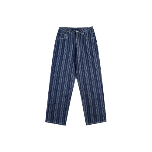 DANGEROUSPEOPLE Джинсы Унисекс Синий