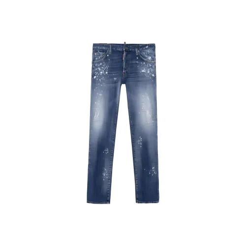 DSQUARED 2 FW22 Джинсы Мужские Синие