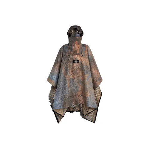 STONE ISLAND SS24 Prototype Research Series Ржаво-красный Унисекс Плащи