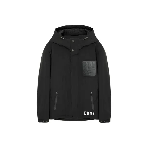 DKNY Черный Мужской Пуховик
