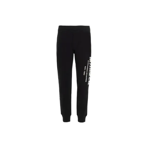 Alexander McQueen Черные Мужские Вязаные Спортивные Штаны