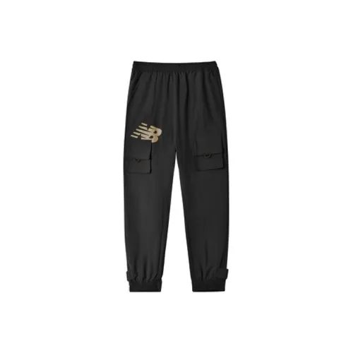 New Balance Черные Мужские Вязаные Спортивные Штаны